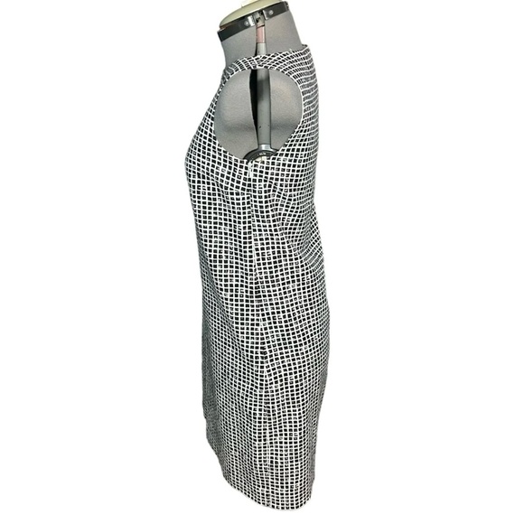 MaxMara Weekend Lavagna Black & White Shift Dress Checker Pattern Size 6 Womens - Picture 8 of 12